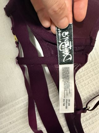 Conjunto lencería Hunkemöller púrpura