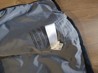 Anorak negro acolchado