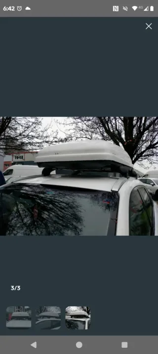 Baca portaequipajes Cruz Airo Fuse