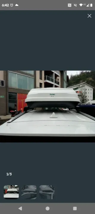 Baca portaequipajes Cruz Airo Fuse