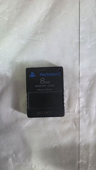 Lotto 2 joystick e memory card 8 MB PS2