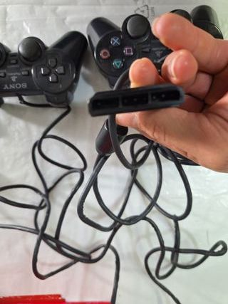 Lotto 2 joystick e memory card 8 MB PS2