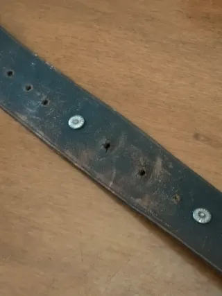 Cintura in pelle vintage Charlot