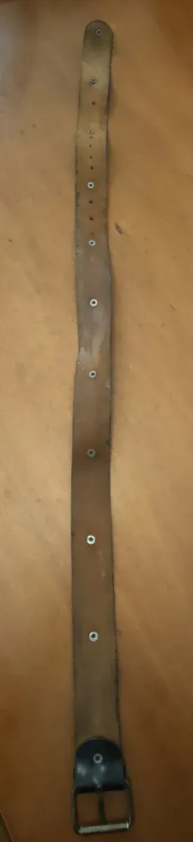 Cintura in pelle vintage Charlot