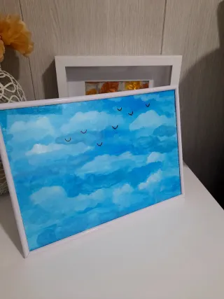 Cuadro lámina Nuves