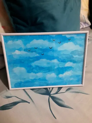 Cuadro lámina Nuves
