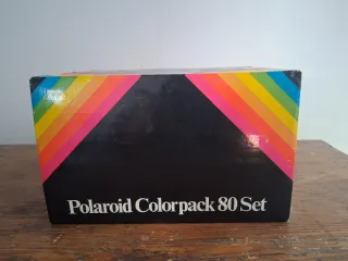 Polaroid Land Camera 80 con scatola vintage