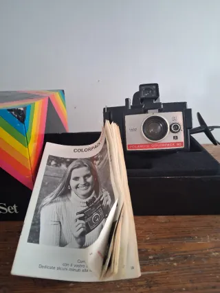 Polaroid Land Camera 80 con scatola vintage