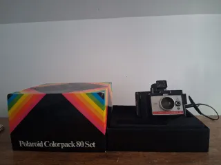 Polaroid Land Camera 80 con scatola vintage