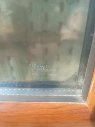 Ventana aluminio madera doble cristal