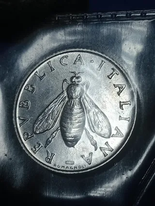 2 Lire e 1 Lira Repubblica Italiana 1987