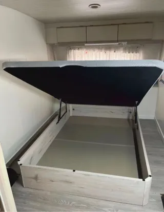 Canapé abatible con colchón