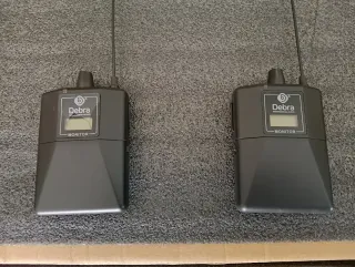 Sistema audio debra Pro Er 202  UHF dual Chanel