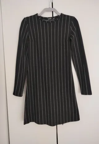 Vestido Bershka rayas XS