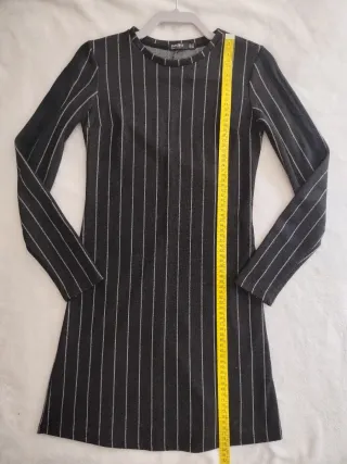 Vestido Bershka rayas XS
