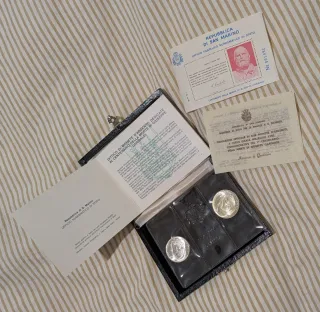 Dittico monete argento