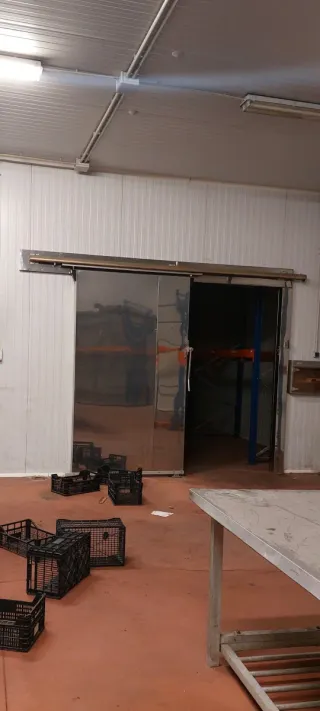 Puertas correderas industriales acero inoxidable