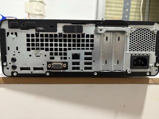 HP ProDesk 8GB RAM 128GB SSD 500GB HDD