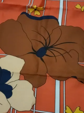 Foulard J.S.Germain seta vintage