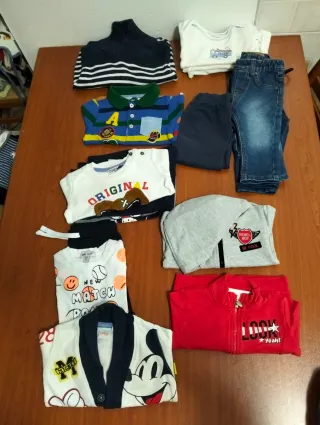 Lotto vestiti bimbo 6/9 mesi