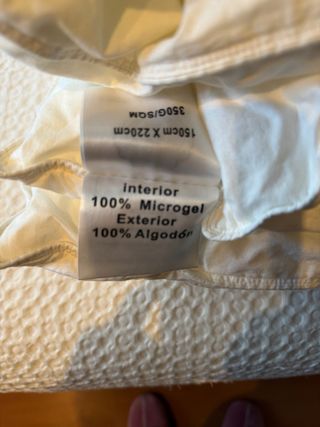 Relleno Nórdico Microgel 350gr 150x220