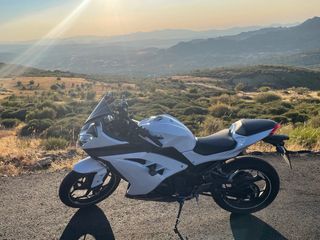 Kawasaki Ninja 300 Blanca Sportbike