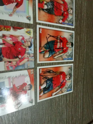 Cromos Firmados CD Mirandés