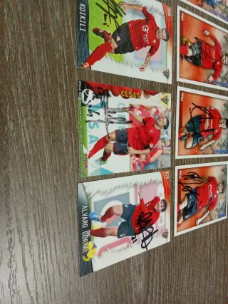 Cromos Firmados CD Mirandés
