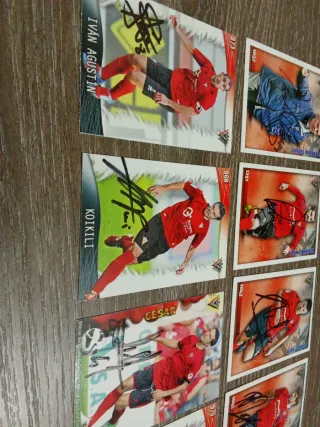 Cromos Firmados CD Mirandés