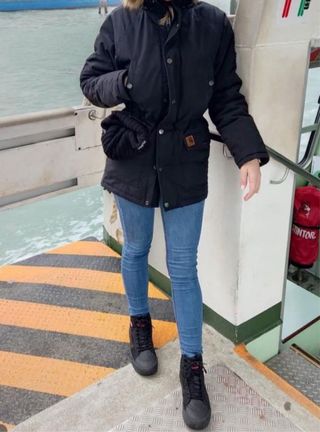 Parka Carhartt Anchorage Negra
