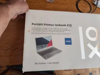 Portátil Primux ioxbook K15 Plata