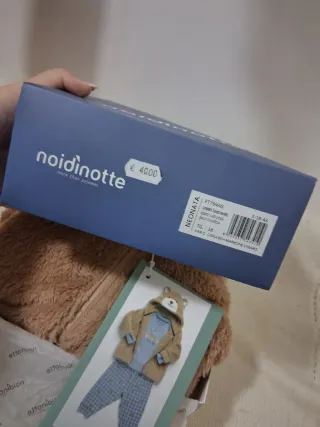 Conpleto Pigiama neonato Noidinotte orsetto