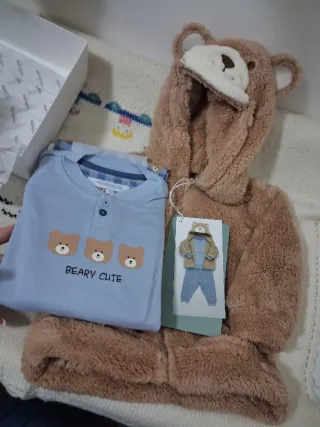 Conpleto Pigiama neonato Noidinotte orsetto