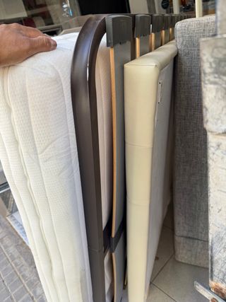 CAMA COMPLETA 135x190 COLCHON+SOMIER+CABECERO SEGU