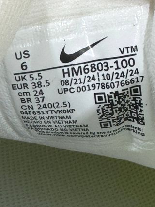 Nike Vomero 18 Verde y Blanco