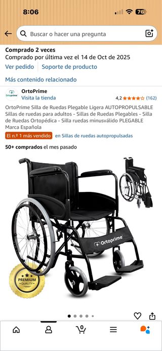 VENDO SILLA DE RUEDAS