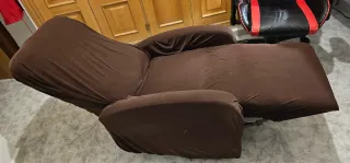 Butaca sillón relax reclinable marrón
