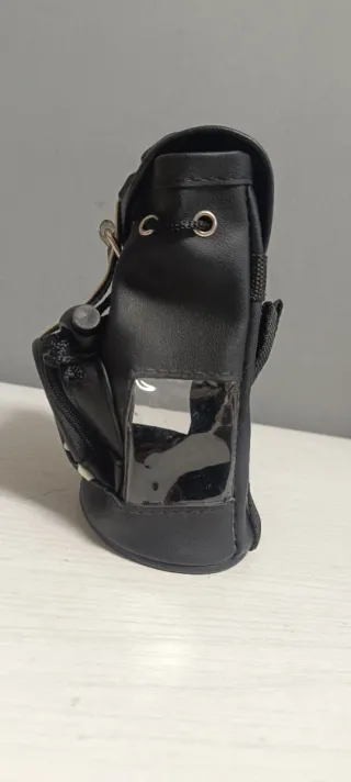 Mochila Pequeña Swiss Dream Negra y Blanca