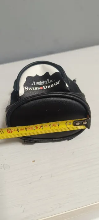 Mochila Pequeña Swiss Dream Negra y Blanca