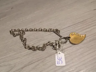 Bracciale Guess cuore oro e argento