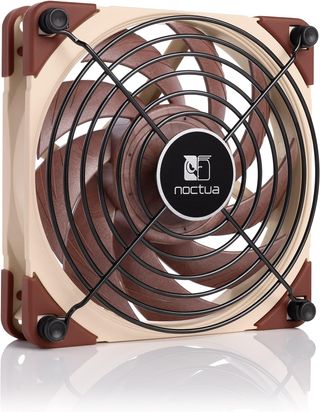 Noctua NA-FG1-12 Sx5, Rejillas para Ventiladores de 120 mm (Set de 5, Negro)