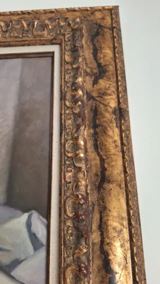 Cuadro decorativo tela floral