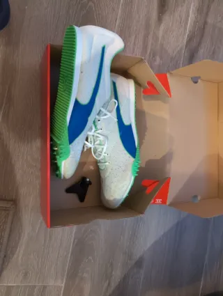 Zapatillas Puma Velocidad Blancas y Verdes