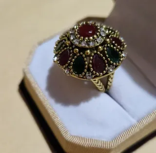 Anello di alta moda gold filled
