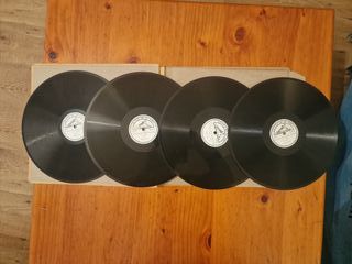 Discos de pizarra: Baladas Chopin, A. Cortot