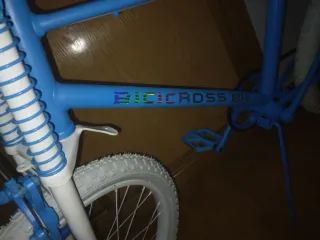 Bicicleta BMX Old School Blu
