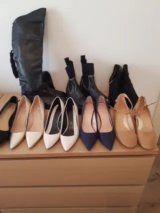 Botas y Zapatos de Tacón Variados