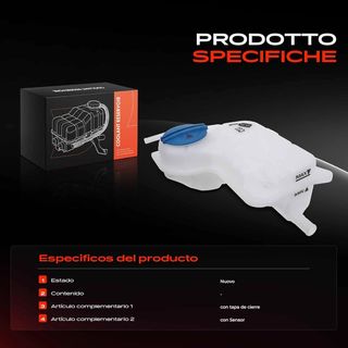 Frankberg Depósito de compensación refrigerante compatible con A4 8E2 8EC 8H7 8HE B6 B7 A4