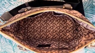 Bolso Furla Original Beige y Gris negro