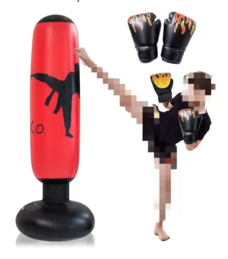 Saco de boxeo infantil inflable